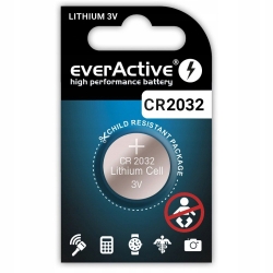 Bateria litowa everActive CR2032 - 1szt.