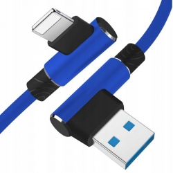 Kątowy kabel Apple Lightning USB iPhone 5 6 7 8