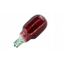 Żarówka 921R T15 W2,1X9,5d W16W CZERWONA SZKLANA 18W