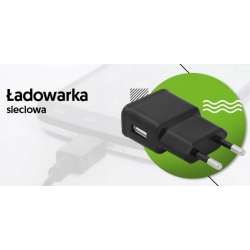 Ładowarka sieciowa USB uniwersalna 2000 mA