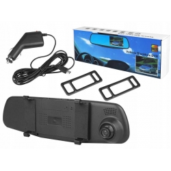 WIDEOREJESTRATOR SAMOCHODOWY LUSTERKO DVR LCD 3.5