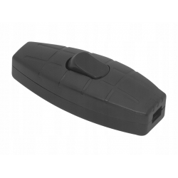 Przełącznik przelotowy PP13 CZARNY 230V (97-012#)