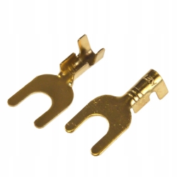 Konektor widełkowy M5 na przewód 0,5-2mm2 100szt