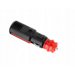 Wtyk zapalniczki uniwersalny 12V - 24V z zaciskiem