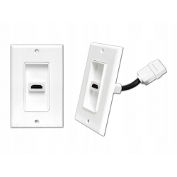 Gniazdo HDMI naścienne pojedyncze