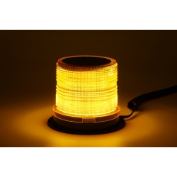 BŁYSKOWA LAMPA OSTRZEGAWCZA KOGUT LED MAGNES 12/24