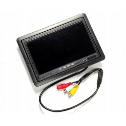 Monitor ATF-70 LCD 7 cali do kamer cofania 12V 24V
