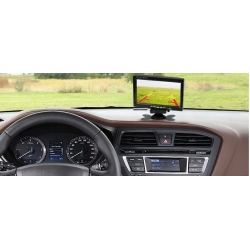Monitor ATF-70 LCD 7 cali do kamer cofania 12V 24V