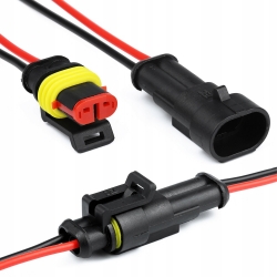 ZŁĄCZE HERMETYCZNE WTYK KOSTKA 2 PIN SUPERSEAL