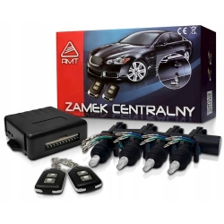 CENTRALNY ZAMEK 12V | PILOTY + SIŁOWNIKI | ZESTAW
