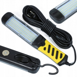 WARSZTATOWA LATARKA 100 LED LAMPA HAK KABEL 10 M