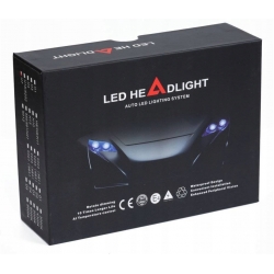 Żarówki LED H7 N8 80W DOB 12V 24V ZESTAW 20000 lm