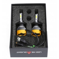 Żarówki LED H7 N8 80W DOB 12V 24V ZESTAW 20000 lm