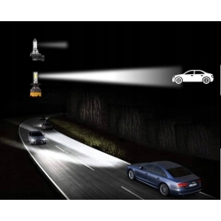 Żarówki LED H7 N8 80W DOB 12V 24V ZESTAW 20000 lm