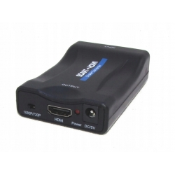 KONWERTER PRZEJŚCIÓWKA SCART EUROZŁĄCZE NA HDMI