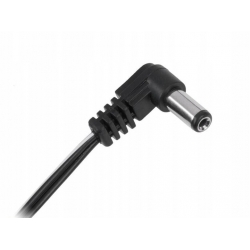 Złącze kabel wtyk kątowy 2,5x5,5mm URZ1201-4