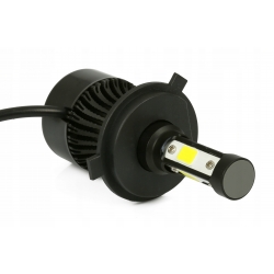 Żarówki LED H4 S4 360° COB 80W 16000lm HS1 8 diod