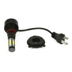 Żarówki LED H4 S4 360° COB 80W 16000lm HS1 8 diod