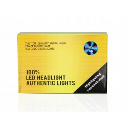 Żarówki LED H4 S4 360° COB 80W 16000lm HS1 8 diod