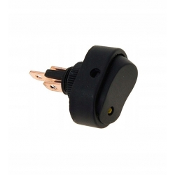 Przełącznik elektryczny 12V 30A żółty (86110)