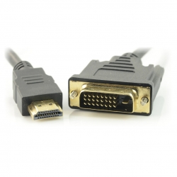 Kabel Cabletech 24+1 HDMI - DVI 1,8 m KPO3701-1,8