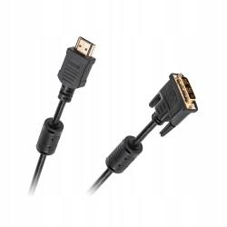 Kabel przewód DVI (18+1) - HDMI 5m (KPO3701.1-5)