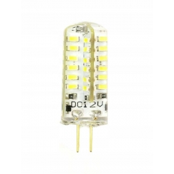 Żarówka LED G4 SMD 3,5W=35W 12V DC SILIKON CIEPŁA