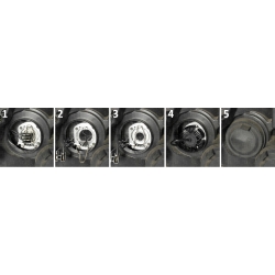 Żarówki LED H9 H11 Zestaw S2 36W 16000lm COB 2szt