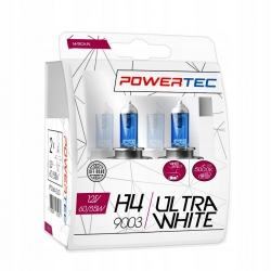 Żarówki Powertec UltraWhite H4 12V DUO kpl/2szt.