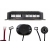 Czujniki parkowania 4x buzzer Czarne 18mm M-TECH