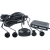 Czujniki parkowania 4x buzzer Czarne 18mm M-TECH