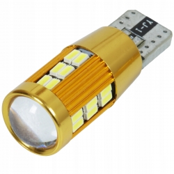 Żarówka W5W 30 LED 3014 T10 CANBUS CAN BUS 360st