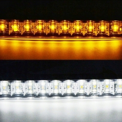 LED LAMPY Światła do Jazdy Dziennej KIERUNKOWSKAZ