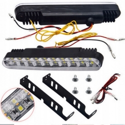 LED LAMPY Światła do Jazdy Dziennej KIERUNKOWSKAZ