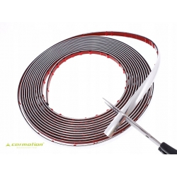 Listwa ozdobna dekoracyjna ochronna chrom 14mm 5m
