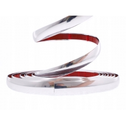 Listwa ozdobna dekoracyjna ochronna chrom 26mm 5m