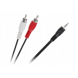 Kabel JACK 3,5-2 x RCA CINCH 1,8m (KPO2747-1,2)
