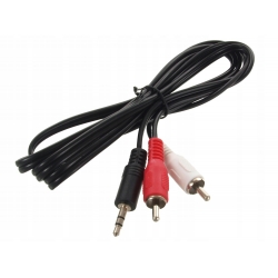 Kabel JACK 3,5-2 x RCA CINCH 1,8m (KPO2747-1,2)