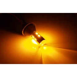 Światła Żarówki LED 20 SMD PY21W CAN BUS + kierunki PY21W (IN328)