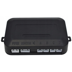 Czujniki parkowania 4x buzzer Białe 18mm M-TECH (XE015)