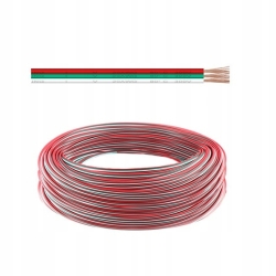 Przewód np. do taśm LED 3x0.5mm AWG20 trzy żyłowy