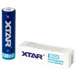 Akumulator litowo-jonowy Xtar 18650 2600 mAh 1 szt.
