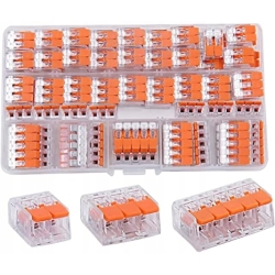 Zestaw szybkozłączy elektrycznych 75szt. Szybkozłączka Eurokomp 0,08-2,5 mm