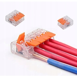 Zestaw szybkozłączy elektrycznych 75szt. Szybkozłączka Eurokomp 0,08-2,5 mm