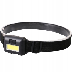 Latarka Czołowa COB 3W Czołówka Lampka LED (IN343)