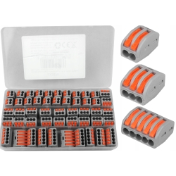 ZESTAW SZYBKOZŁĄCZY ELEKTRYCZNYCH BOX 50SZT. 32A/250V