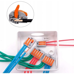 ZESTAW SZYBKOZŁĄCZY ELEKTRYCZNYCH BOX 50SZT. 32A/250V