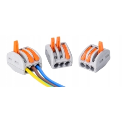 ZESTAW SZYBKOZŁĄCZY ELEKTRYCZNYCH BOX 50SZT. 32A/250V