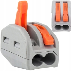 ZŁĄCZKA ELEKTRYCZNA AUTOMATYCZNA NA 2 32A, 250V. (LXZE66) 10szt
