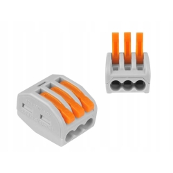 ZŁĄCZKA ELEKTRYCZNA AUTOMATYCZNA NA 3 32A, 250V. (LXZE67) 10szt